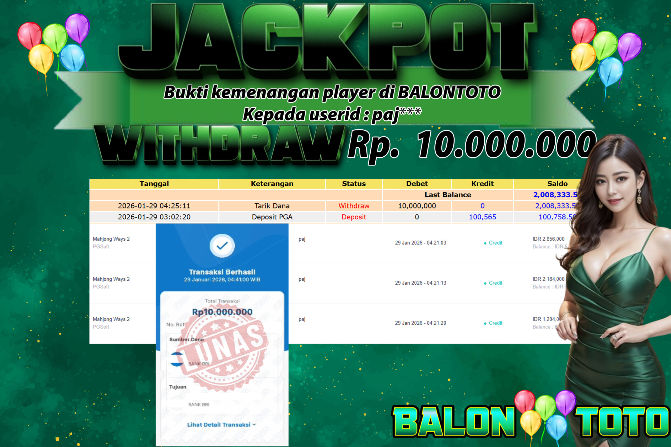 Prediksi BALONTOTO
